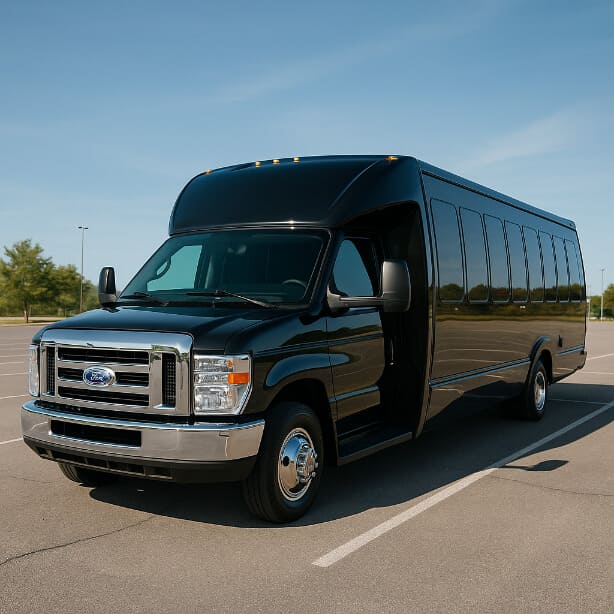 Fargo Shuttle Bus Rentals 18 Passenger Shuttle Bus