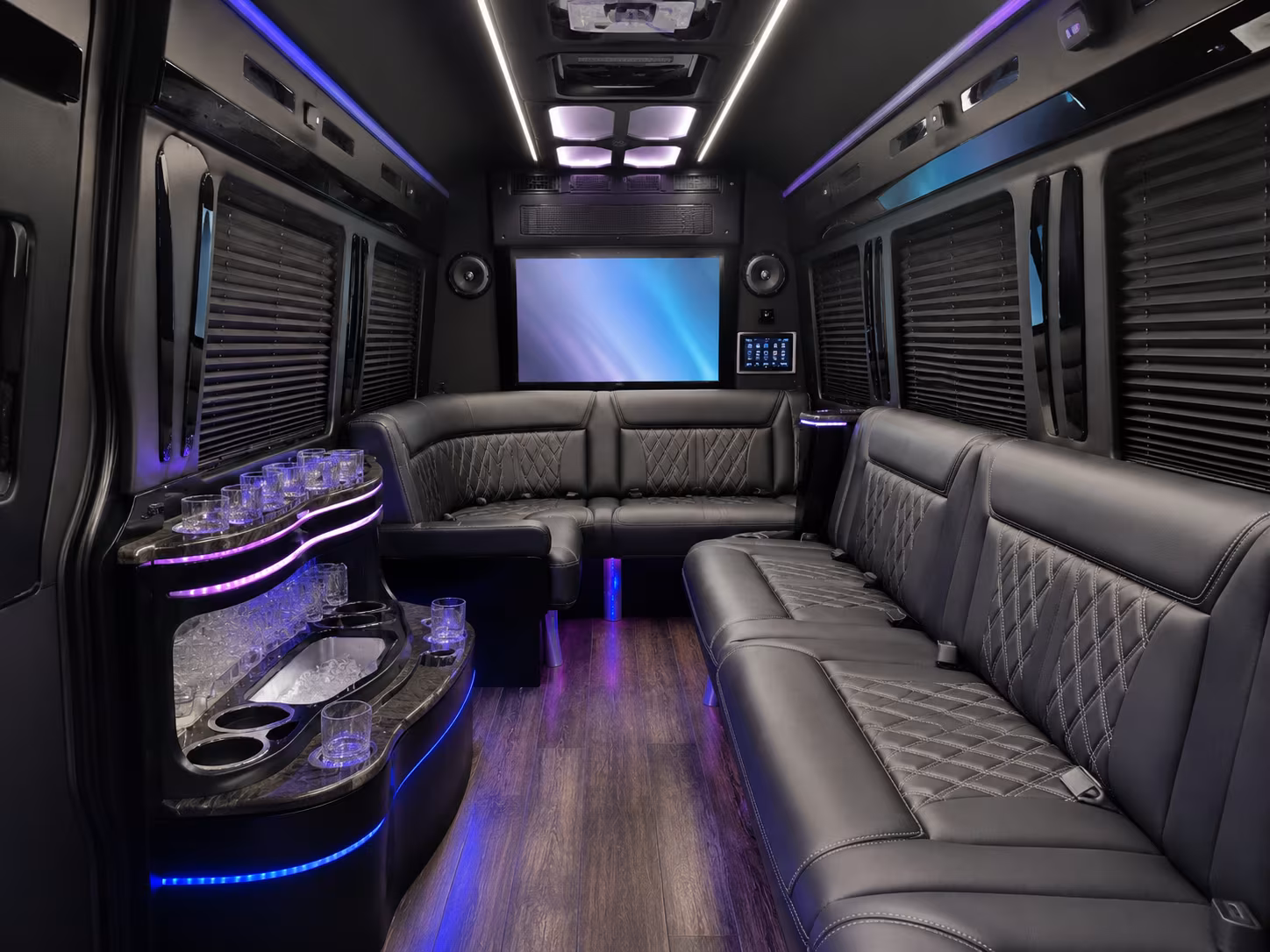 bus rental options for fargo trips