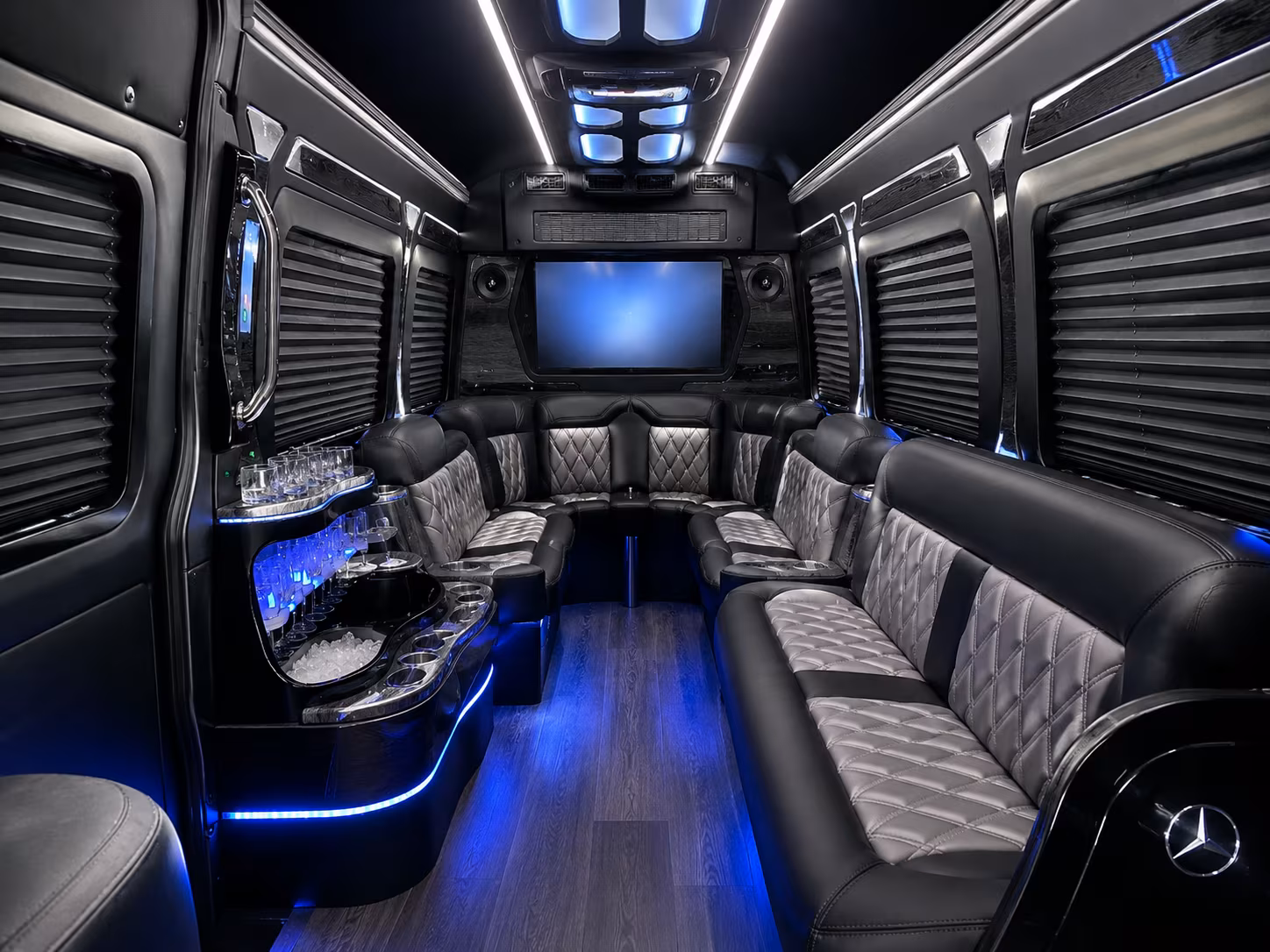 sprinter van transportation for groups and events across fargo